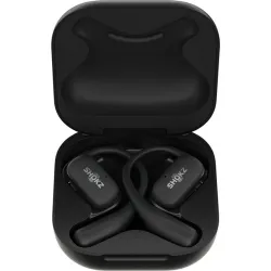 Shokz OpenFit csontvezetéses Bluetooth fekete True Wireless Open-ear sport fülhallgató