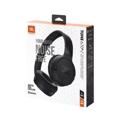 JBL Tune 670NC (Vezeték nélküli, zajszűrős fejhallgató), fekete