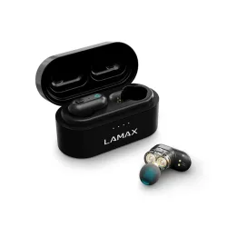 LAMAX Duals1 TWS Bluetooth fülhallgató fekete (LMXDU1)