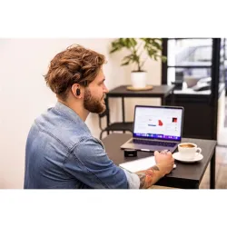 LAMAX Duals1 TWS Bluetooth fülhallgató fekete (LMXDU1)