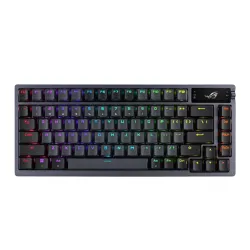 Asus ROG Azoth Bluetooth / vezeték nélküli / USB magyar gaming ROG NX Red mechanikus billentyűzet szürke