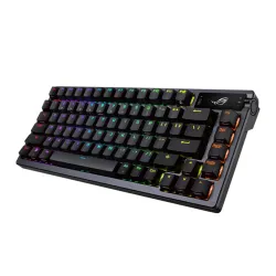 Asus ROG Azoth Bluetooth / vezeték nélküli / USB magyar gaming ROG NX Red mechanikus billentyűzet szürke