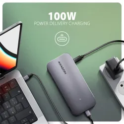 Axagon USB-C 12in1 hub (HMC-12GM2)