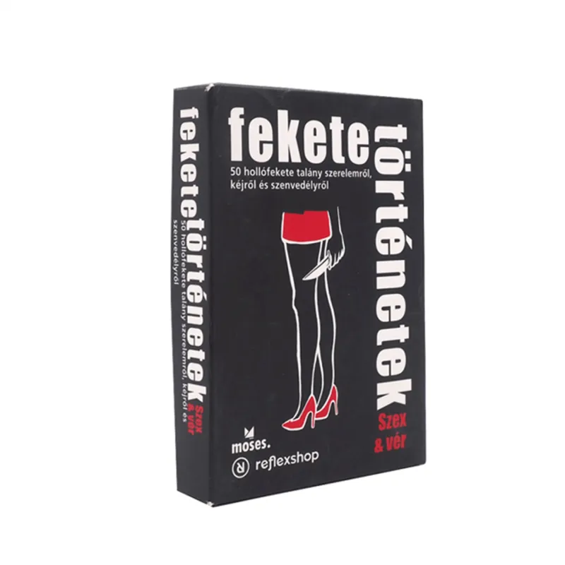 Fekete történetek: szex & vér logisztori rejtvények Fekete történetek: szex & vér logisztori rejtvények