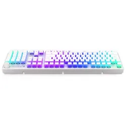 Endorfy Thock Wireless Red Switch Mechanical Keyboard Onyx White Pudding US