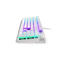 Endorfy Thock Wireless Red Switch Mechanical Keyboard Onyx White Pudding US
