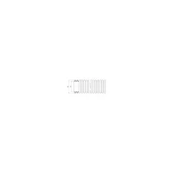 KOPOS KOPOFLEX KF 09160 BA 160 mm hajlékony kétköpenyű cső 50 méter/db