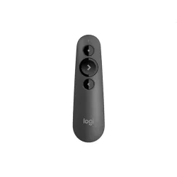 Logitech R500s - Presentation remote control - 3 buttons - mid grey