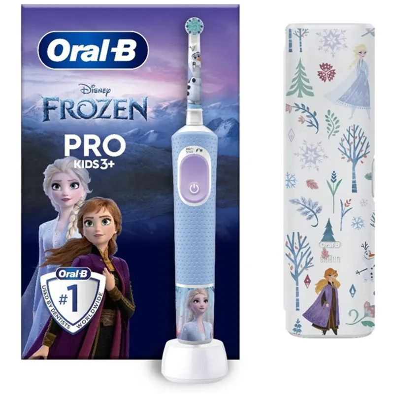 Oral-B D103 Vitality PRO jégvarázs gyerek elektromos fogkefe tokkal Oral-B D103 Vitality PRO jégvarázs gyerek elektromos fogkefe tokkal