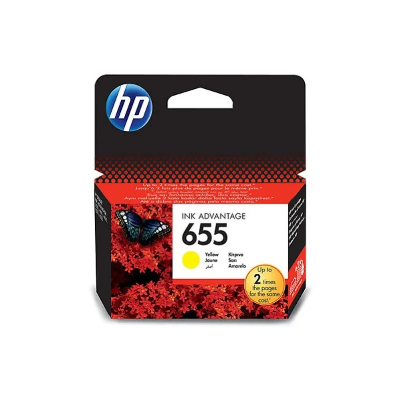HP Patron No 655 sárga tintapatron Ink Advantage HP Patron No 655 sárga tintapatron Ink Advantage