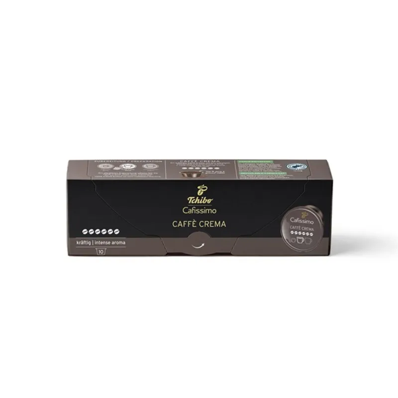 Tchibo Cafissimo Caffe Crema Intense 10 db kávékapszula Tchibo Cafissimo Caffe Crema Intense 10 db kávékapszula