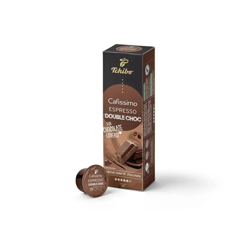 Tchibo Cafissimo Espresso Double Choc. 10 db kávékapszula Tchibo Cafissimo Espresso Double Choc. 10 db kávékapszula