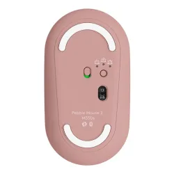 LOGITECH Egér - Pebble 2 M350s Vezeték Nélküli, Rózsaszín
