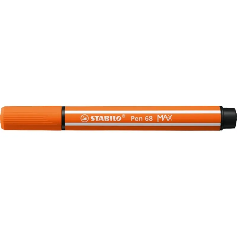 Stabilo Pen 68 MAX vágott hegyű sötét narancs prémium rostirón Stabilo Pen 68 MAX vágott hegyű sötét narancs prémium rostirón