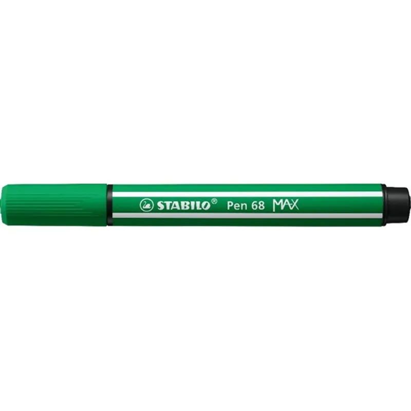 Stabilo Pen 68 MAX vágott hegyű zöld prémium rostirón Stabilo Pen 68 MAX vágott hegyű zöld prémium rostirón