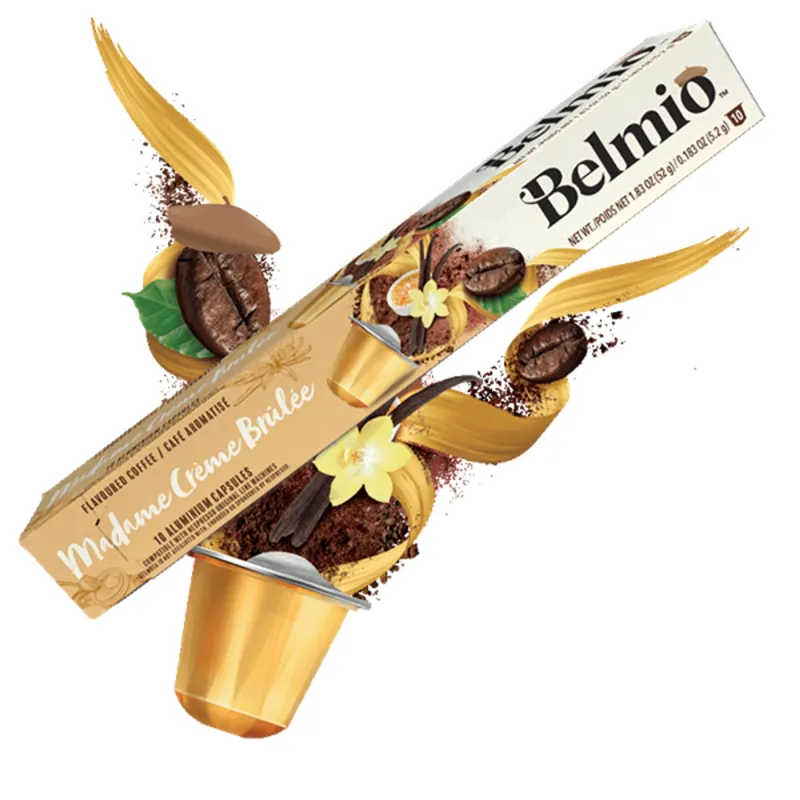 Belmio Madame Créme Brulée Nespresso kompatibilis 10 db kapszula Belmio Madame Créme Brulée Nespresso kompatibilis 10 db kapszula