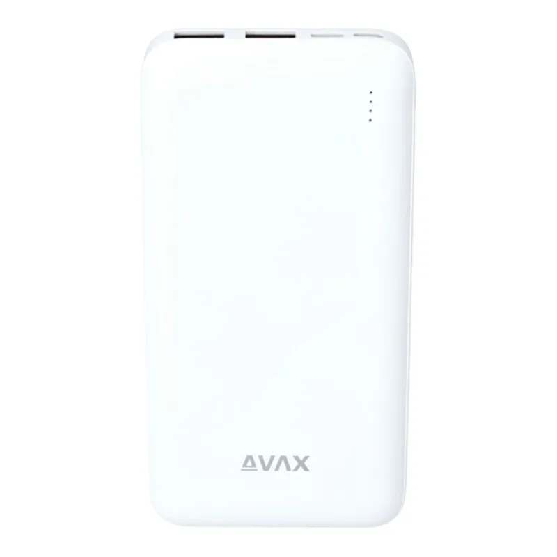 Avax PB104W LIGHTY 10000mAh fehér power bank Avax PB104W LIGHTY 10000mAh fehér power bank