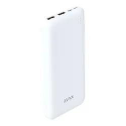 Avax PB104W LIGHTY 10000mAh fehér power bank