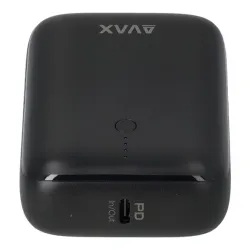 AVAX PB105B MINI 10000mAh Type C/PD 20W+QC 22.5W gyorstöltő fekete power bank