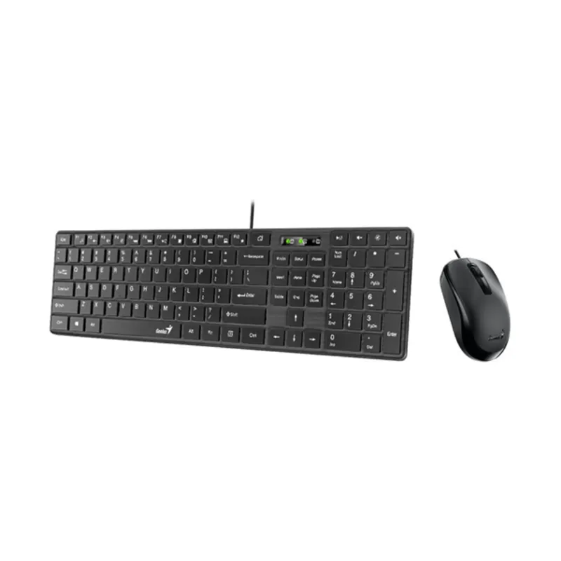 Genius Slimstar C126 USB magyar membrán billentyűzet + egér fekete Genius Slimstar C126 USB magyar membrán billentyűzet + egér fekete