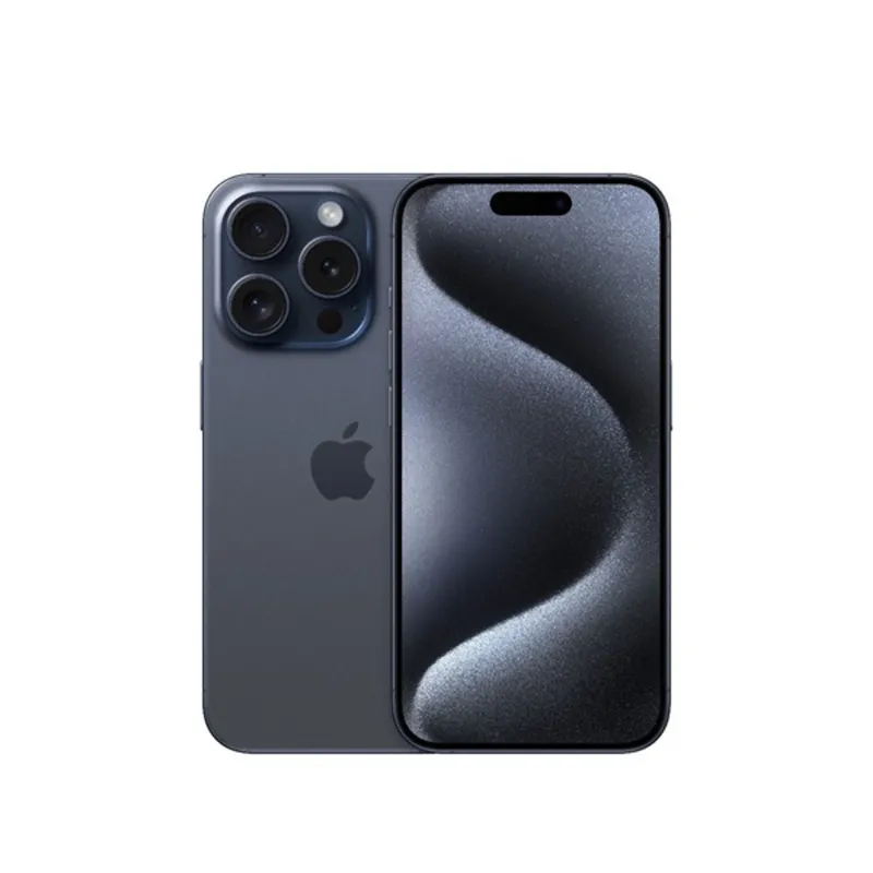 Apple iPhone 15 Pro 128GB Dual SIM okostelefon kék (Blue Titanium) Apple iPhone 15 Pro 128GB Dual SIM okostelefon kék (Blue Titanium)
