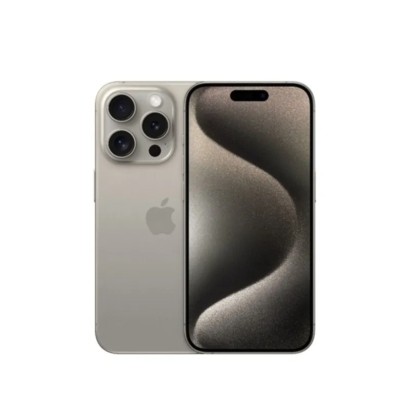 Apple iPhone 15 Pro 6,1" 5G 8/256GB natúr titán okostelefon Apple iPhone 15 Pro 6,1" 5G 8/256GB natúr titán okostelefon
