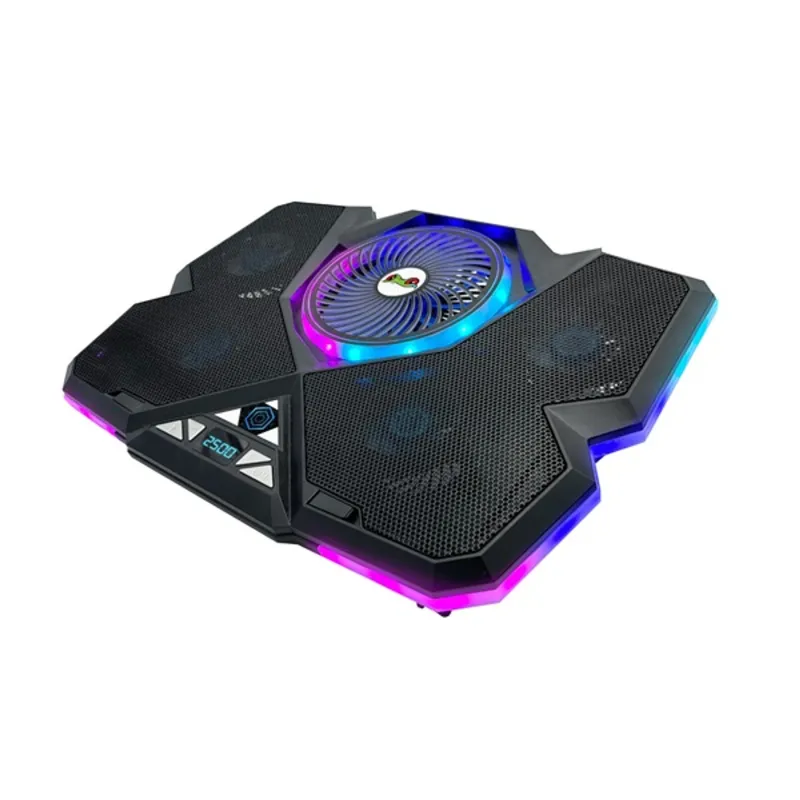 FroggieX FX-PC-P1-BL NitroCooling notebook hütőpad telefontartóval FroggieX FX-PC-P1-BL NitroCooling notebook hütőpad telefontartóval