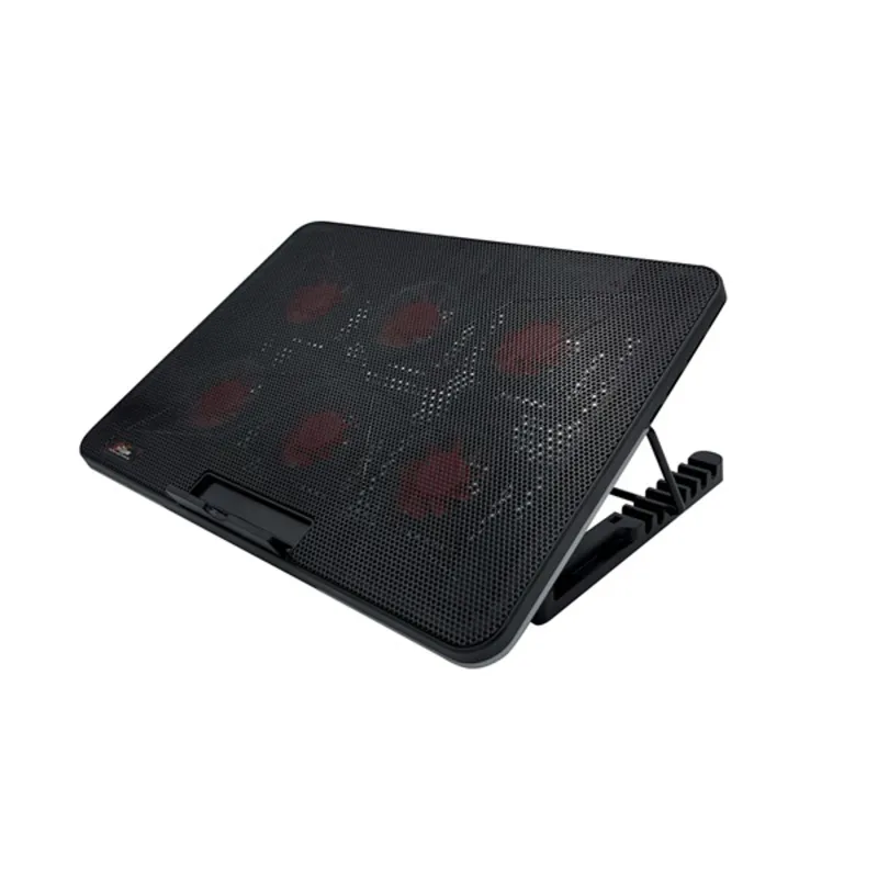 FroggieX FX-PC-P2-R HyperCooling notebook hütőpad telefontartóval FroggieX FX-PC-P2-R HyperCooling notebook hütőpad telefontartóval
