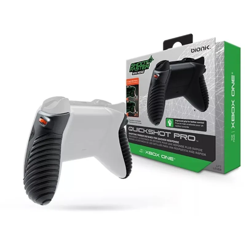 Bionik BNK-9076 Quickshot Pro Xbox One fekete kontroller ravasz kiegészítőcsomag Bionik BNK-9076 Quickshot Pro Xbox One fekete kontroller ravasz kiegészítőcsomag
