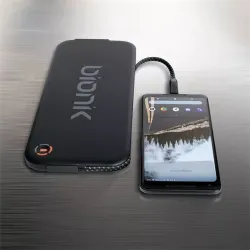 BIONIK Power Communter Nintendo Switch & OLED hordtáska 1000mAh akkumulátorral fekete (BNK-9035)
