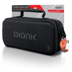 BIONIK Power Communter Nintendo Switch & OLED hordtáska 1000mAh akkumulátorral fekete (BNK-9035)