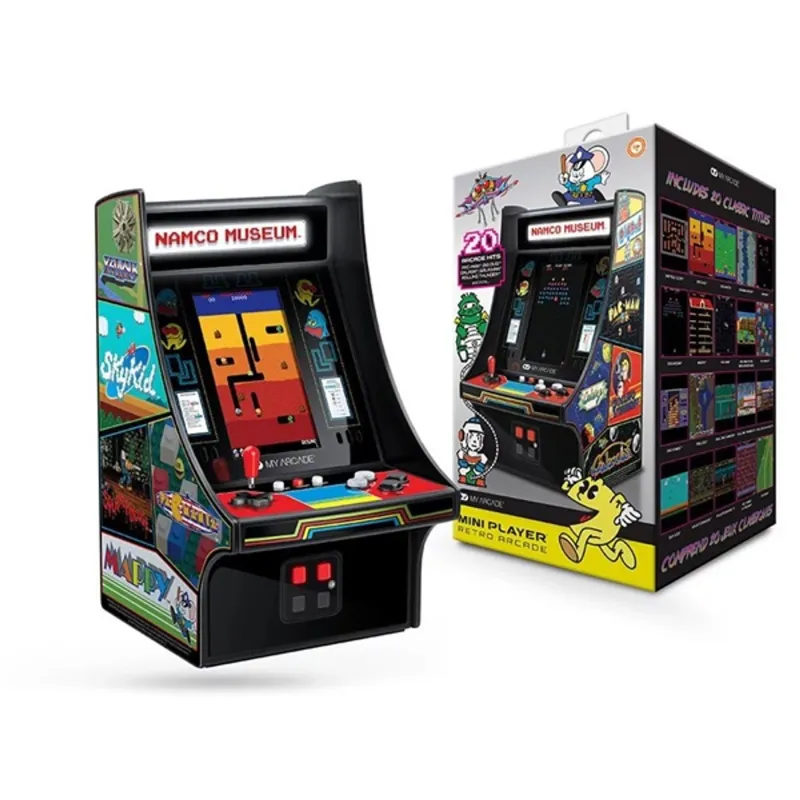 MY ARCADE Játékkonzol Namco Museum 20in1 Mini Player Retro Arcade 10" Hordozható, DGUNL-3226 MY ARCADE Játékkonzol Namco Museum 20in1 Mini Player Retro Arcade 10" Hordozható, DGUNL-3226