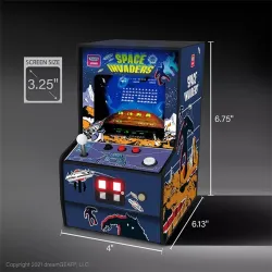 My Arcade DGUNL-3279 Space Invaders Micro Player Retro Arcade hordozható játékkonzol