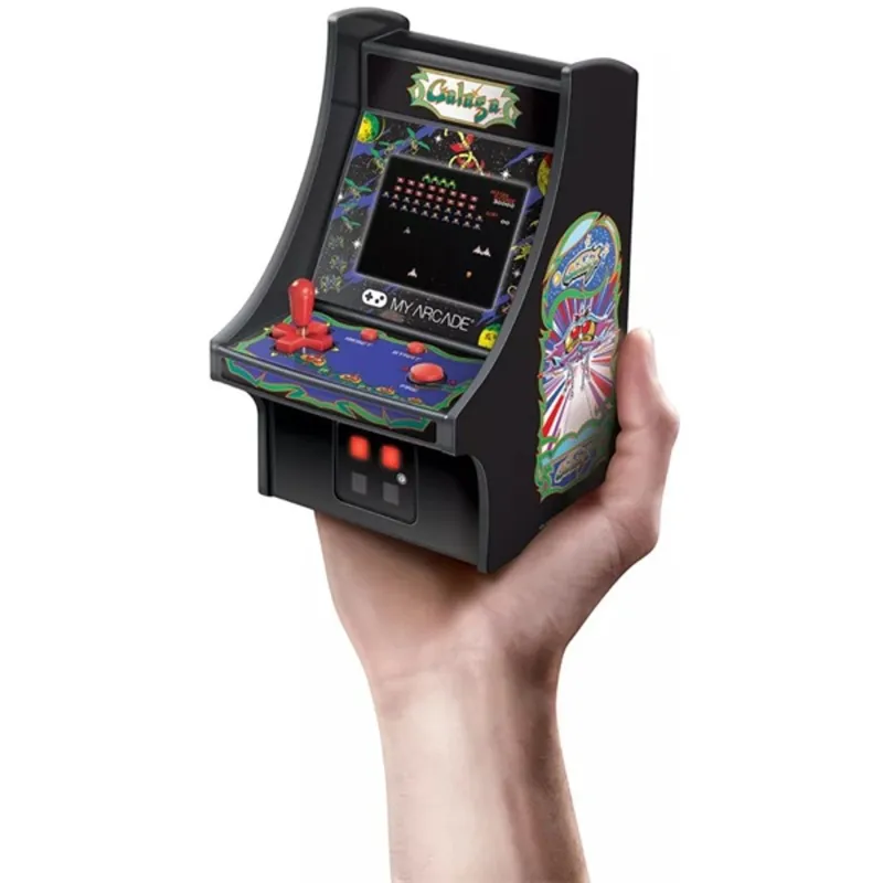 My Arcade DGUNL-3222 Galaga Micro Player Retro Arcade 6.75" hordozható játékkonzol My Arcade DGUNL-3222 Galaga Micro Player Retro Arcade 6.75" hordozható játékkonzol