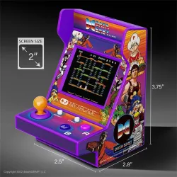 MY ARCADE Játékkonzol Data East 100+ Pico Player Retro Arcade 3.7" Hordozható, DGUNL-4118
