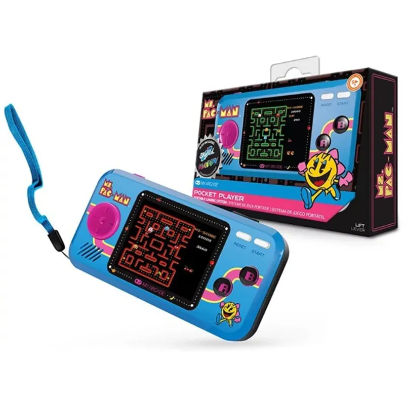 MY ARCADE Ms. Pac-Man Pocket Player Hordozható MY ARCADE Ms. Pac-Man Pocket Player Hordozható
