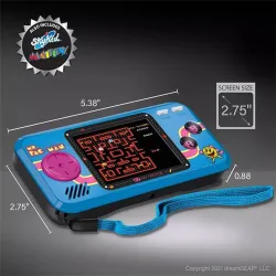 MY ARCADE Ms. Pac-Man Pocket Player Hordozható