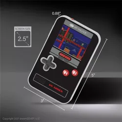 My Arcade DGUN-3909 Go Gamer Classic hordozható játékkonzol fekete - piros (300 játék)