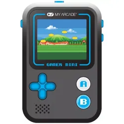 MY ARCADE Játékkonzol Gamer Mini Classic 160in1 Fekete & Kék Hordozható, DGUN-3926
