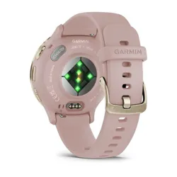Garmin Venu 3S okosóra rózsa krémarany, szilikon szíjjal (010-02785-03)