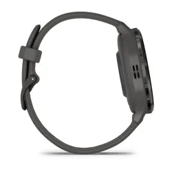 Venu 3S grey, grey frame, silicone band