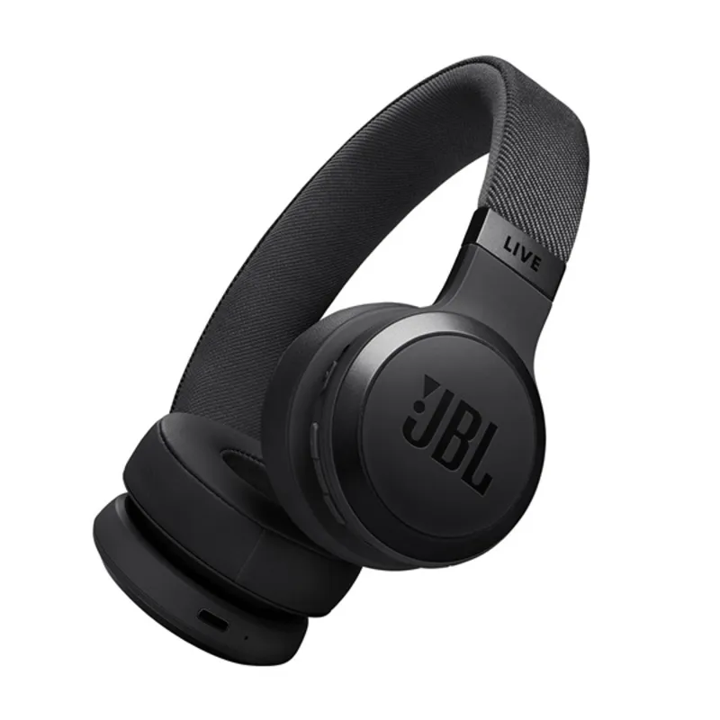 JBL Live 670NC (Vezeték nélküli over-ear NC fejhallgató), Fekete JBL Live 670NC (Vezeték nélküli over-ear NC fejhallgató), Fekete