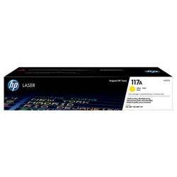 HP Toner W2072 (117A) toner 700 oldal sárga