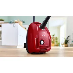 Bosch BGB38RD2 porzsákos porszívó piros