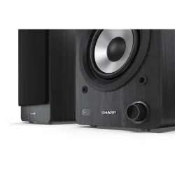 Sharp CP-SS30BR Bookshelf Speaker Black