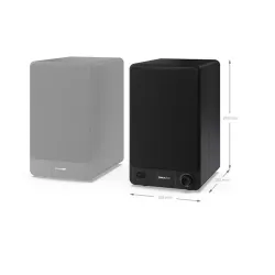 Sharp CP-SS30BR Bookshelf Speaker Black