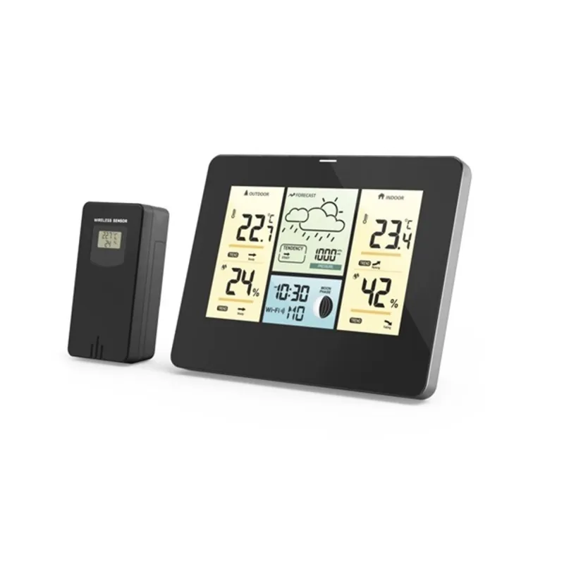 Hama 176596 Wi-Fi időjárás állomás Hama 176596 Wi-Fi időjárás állomás
