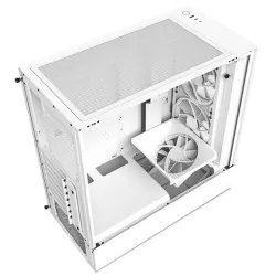 NZXT H5 Elite Fehér (Táp nélküli) ablakos MATX ház