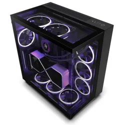 NZXT PC case H9 Elite Midi tower window black