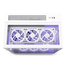 NZXT H9 Elite Tempered Glass Matte White